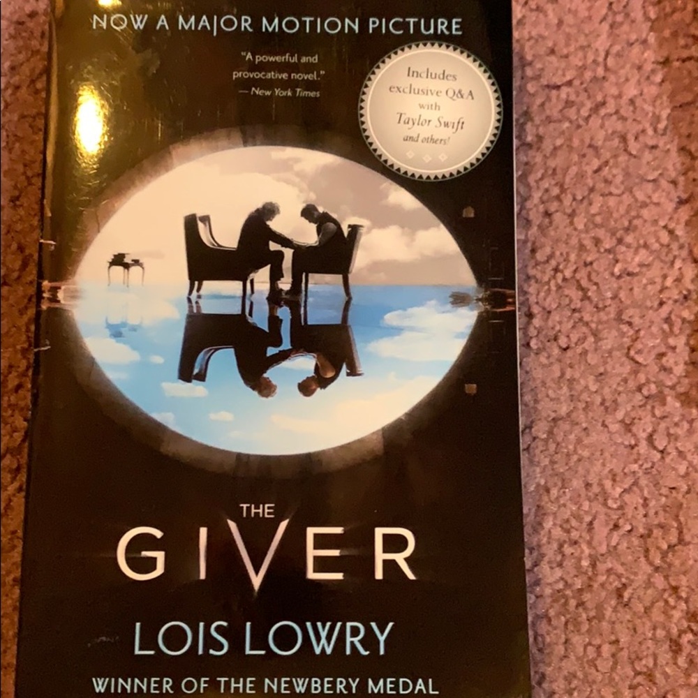 The giver by Lois Lowry